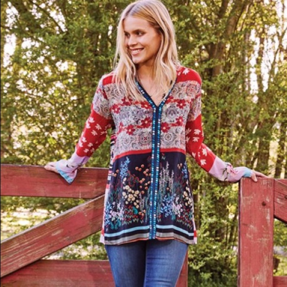 Johnny Was Trim Blouse